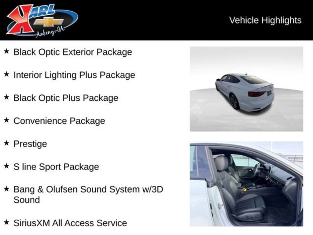 Used 2019 Audi A5 Sportback Prestige