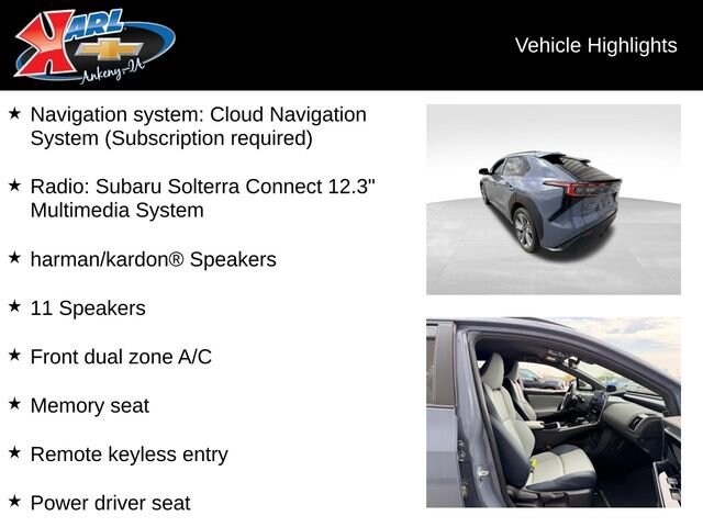 2023 Subaru Solterra Limited photo 2