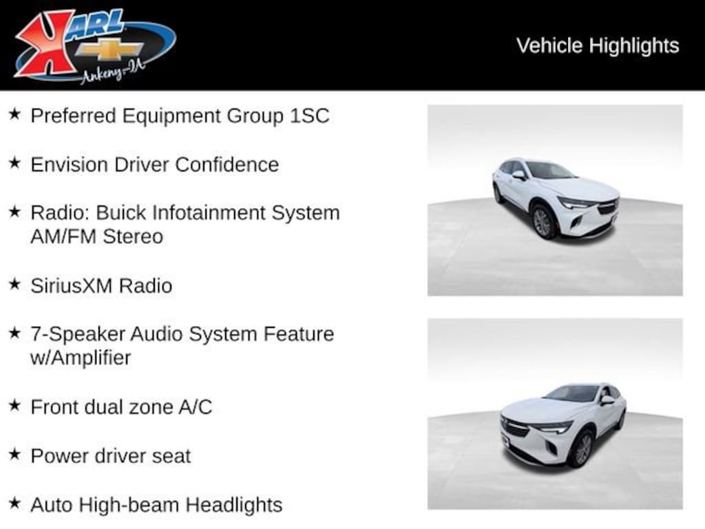 Used 2023 Buick Envision Preferred SUV