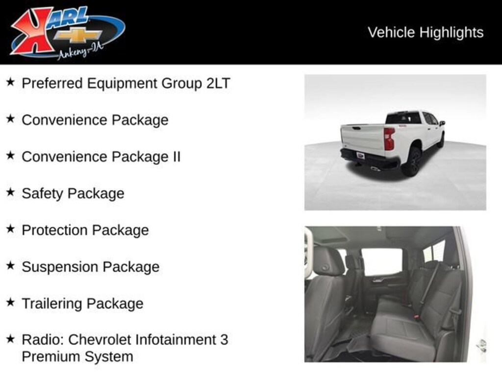 New 2026 Chevrolet Silverado 1500 LT Trail Boss Truck Crew Cab