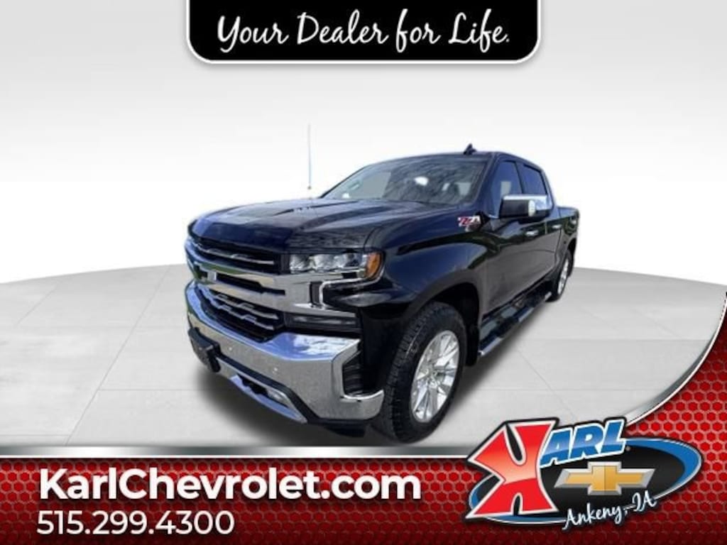 Used 2021 Chevrolet Silverado 1500 LTZ Truck Crew Cab
