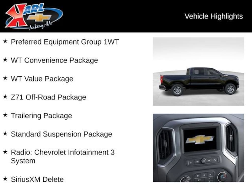 New 2026 Chevrolet Silverado 1500 WT Truck Crew Cab