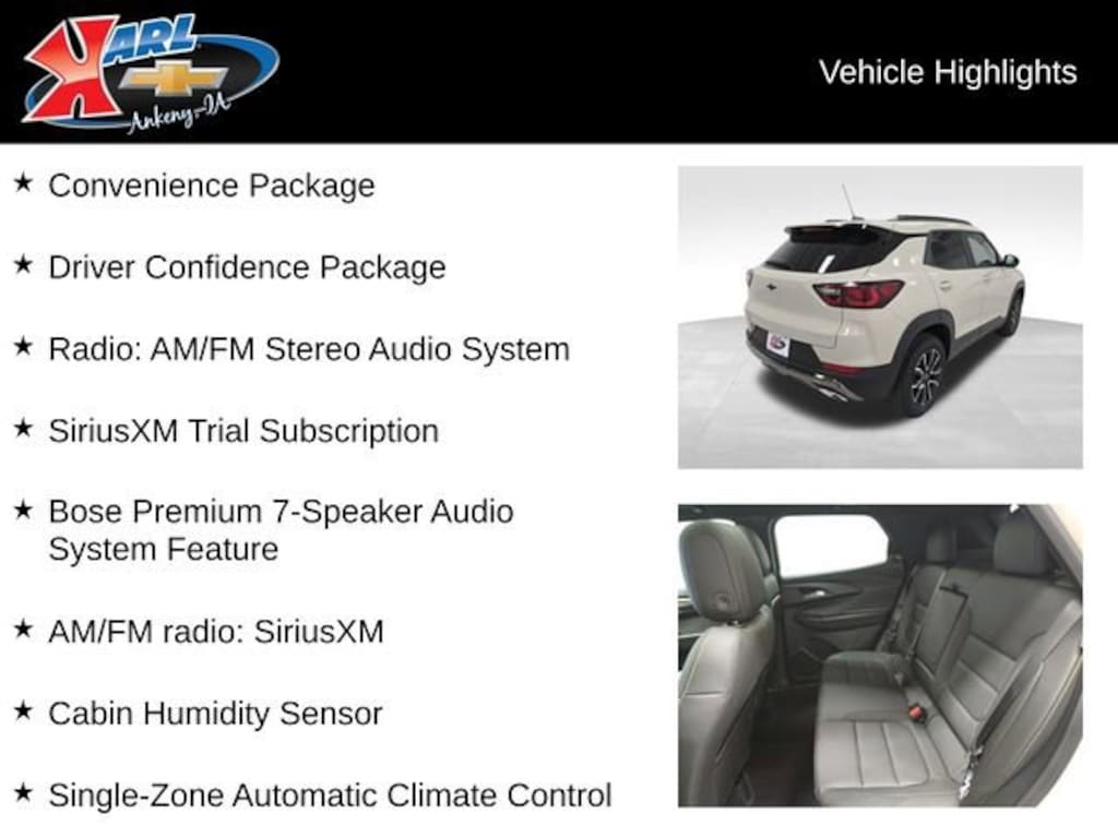 New 2026 Chevrolet Trailblazer Activ SUV