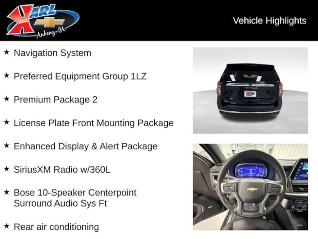 Used 2023 Chevrolet Tahoe Premier SUV