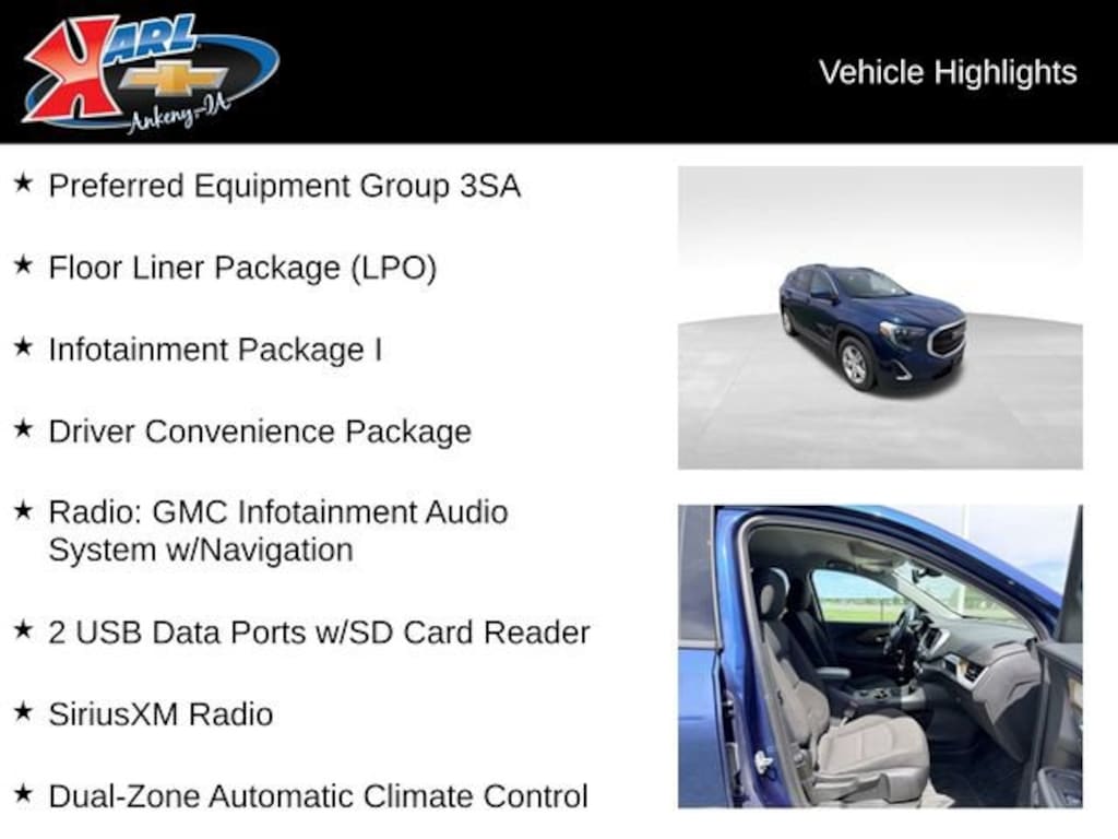 Used 2020 GMC Terrain SLE SUV