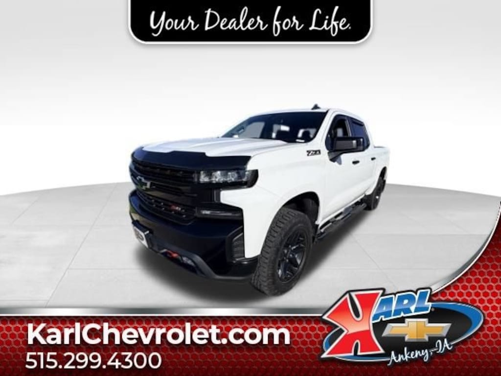 Used 2020 Chevrolet Silverado 1500 LT Trail Boss Truck Crew Cab