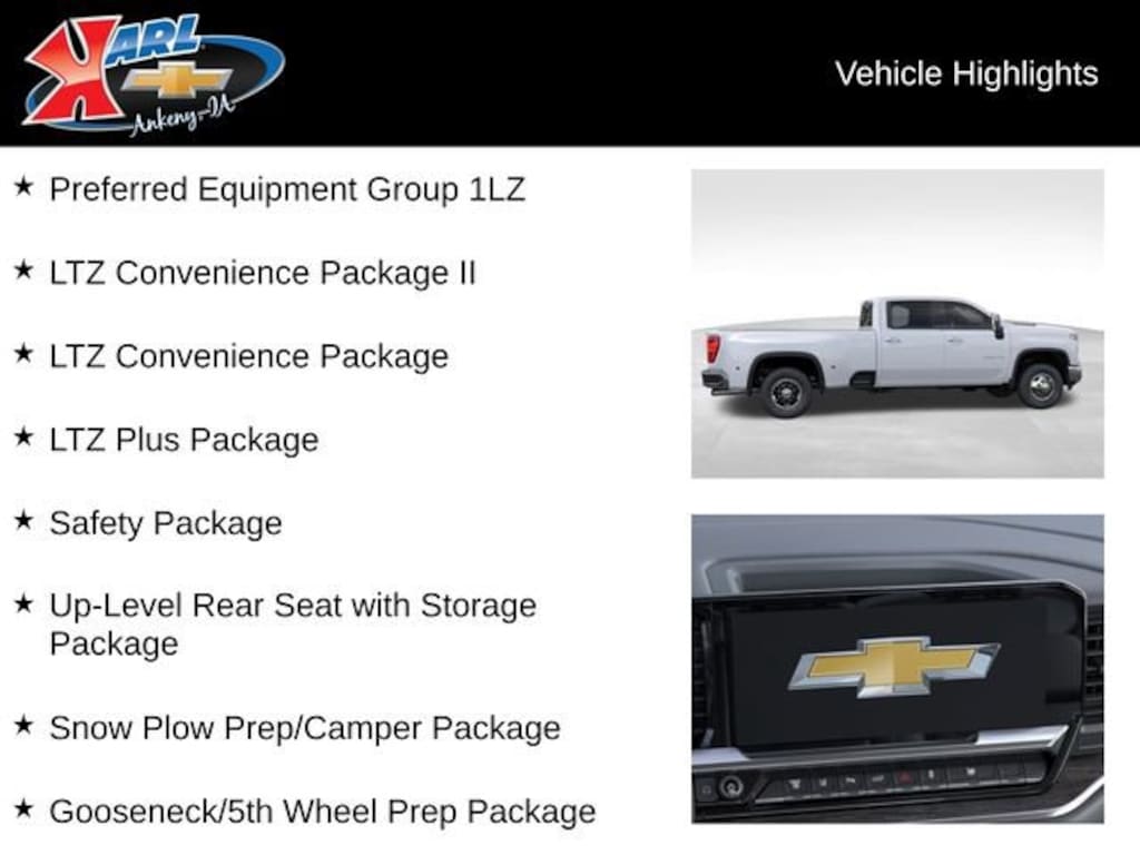 New 2026 Chevrolet Silverado 3500 HD LTZ DRW Truck Crew Cab