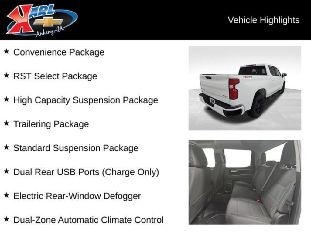 New 2026 Chevrolet Silverado 1500 RST Truck Crew Cab