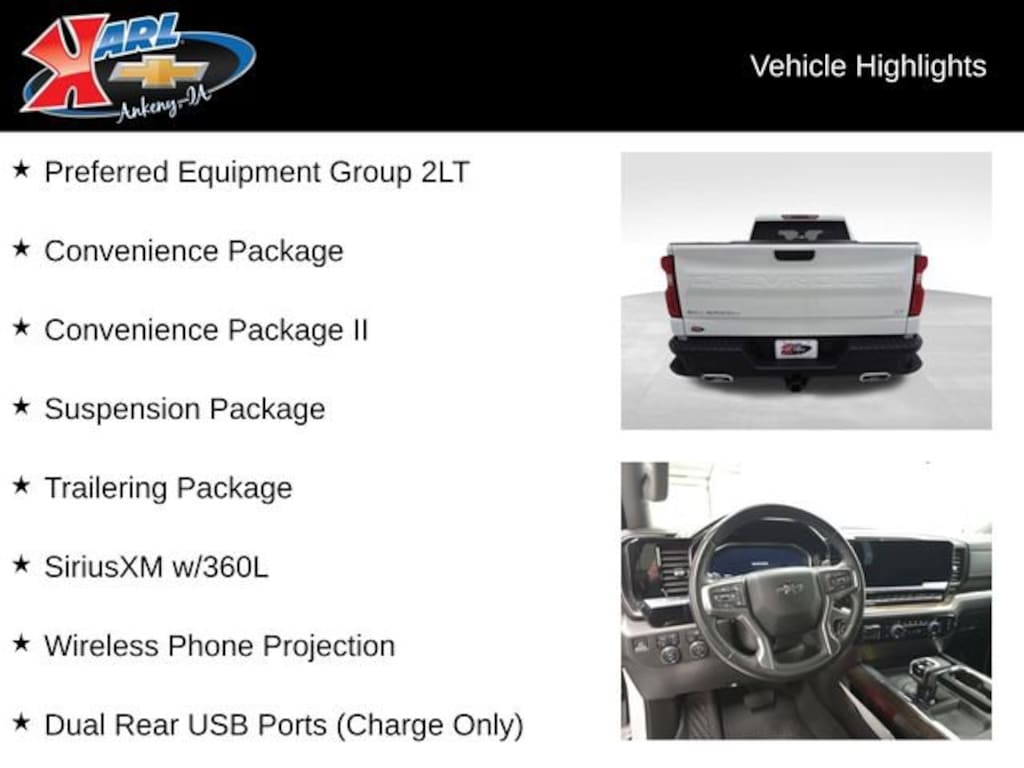 Used 2023 Chevrolet Silverado 1500 LT Trail Boss Truck Crew Cab