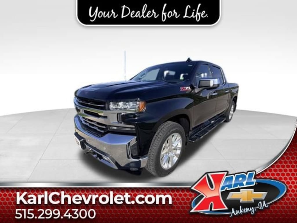 Used 2021 Chevrolet Silverado 1500 LTZ Truck Crew Cab