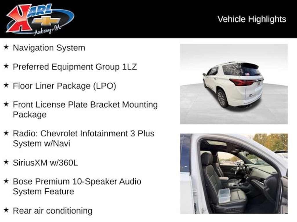 Used 2023 Chevrolet Traverse Premier SUV