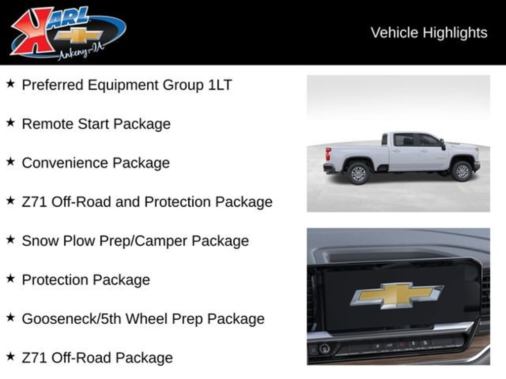 New 2026 Chevrolet Silverado 2500 HD LT Truck Crew Cab