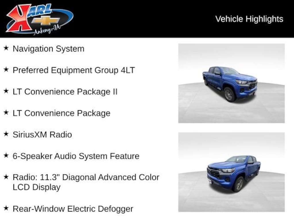 Used 2023 Chevrolet Colorado LT Truck Crew Cab