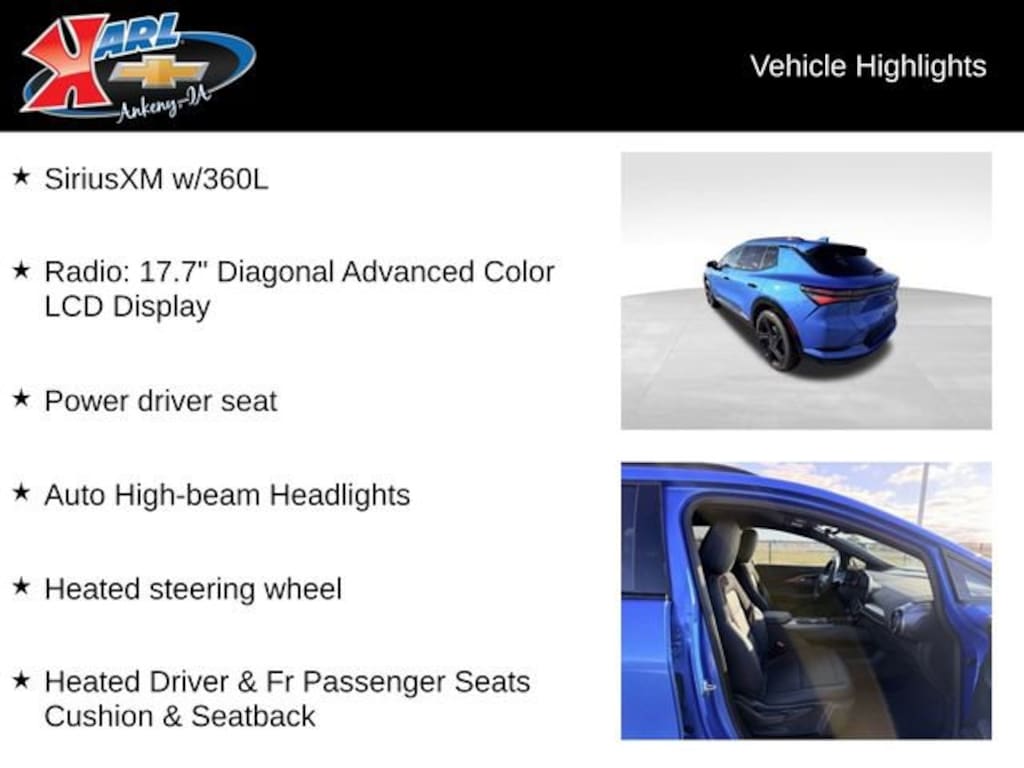 Used 2024 Chevrolet Equinox EV 2RS SUV