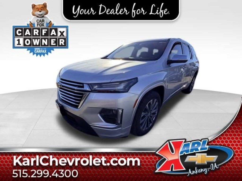 Used 2022 Chevrolet Traverse Premier SUV