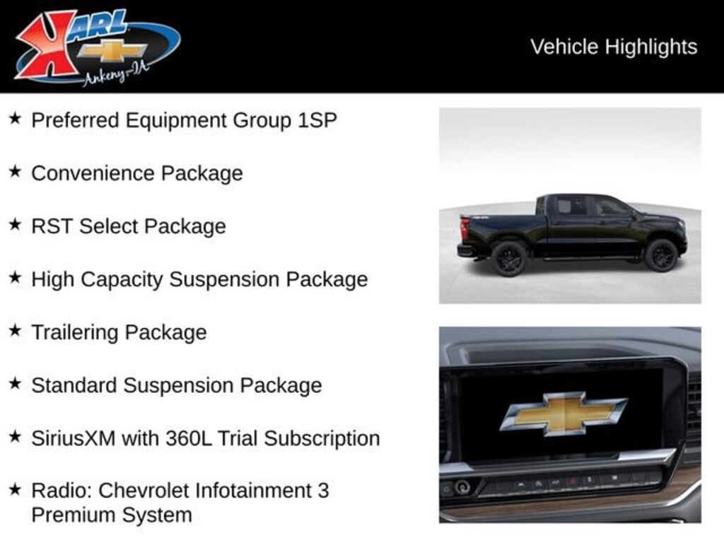 New 2026 Chevrolet Silverado 1500 RST Truck Crew Cab