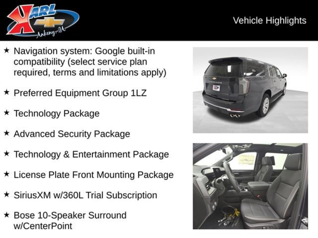 New 2026 Chevrolet Suburban Premier SUV