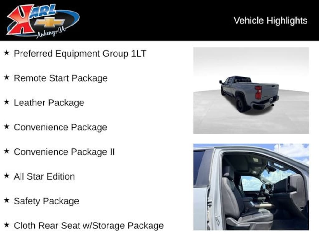 Used 2024 Chevrolet Silverado 2500 HD LT Truck Crew Cab