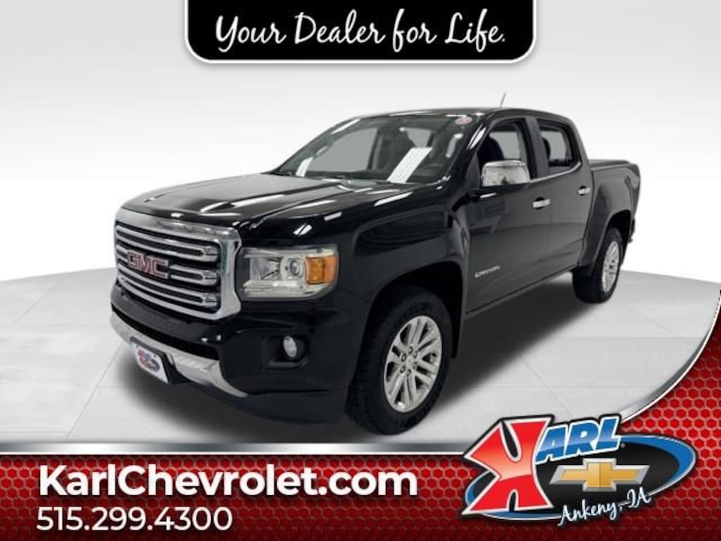 Used 2016 GMC Canyon 4WD SLT Truck Crew Cab