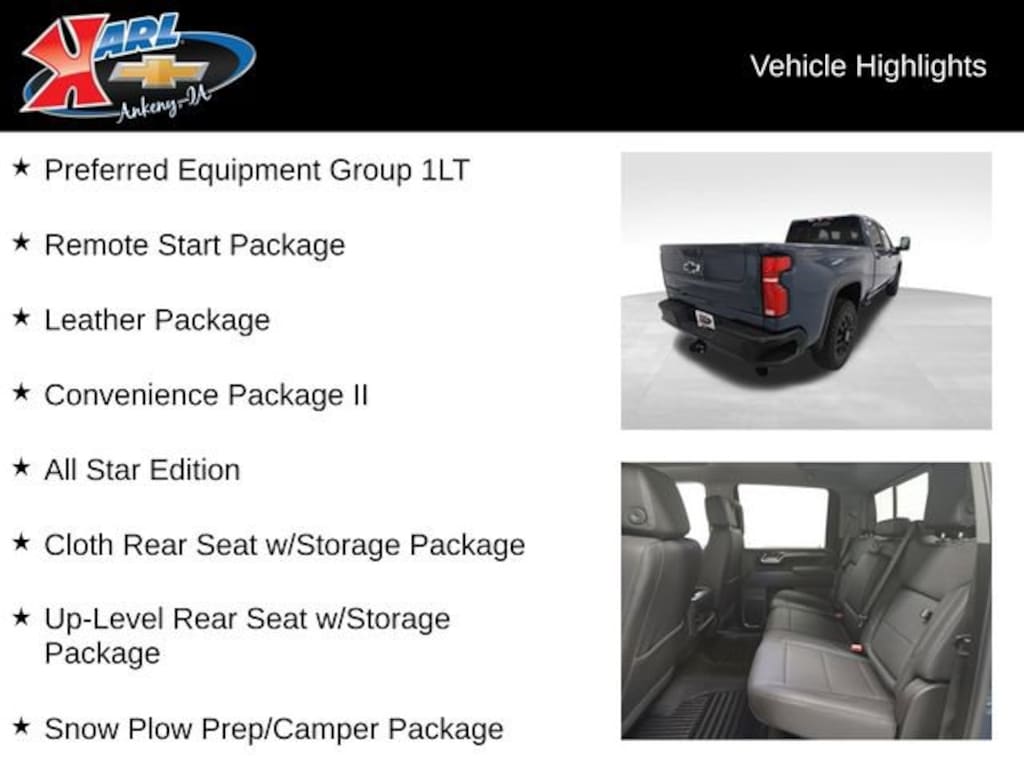 New 2026 Chevrolet Silverado 2500 HD LT Truck Crew Cab
