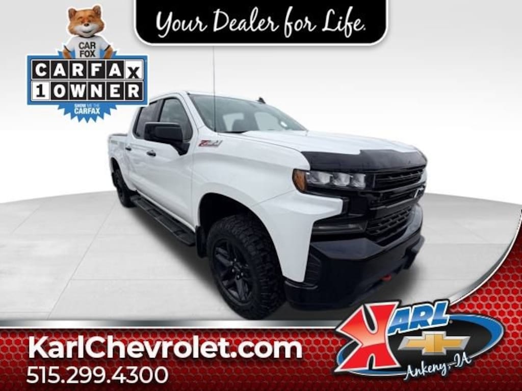 Used 2020 Chevrolet Silverado 1500 LT Trail Boss Truck Crew Cab