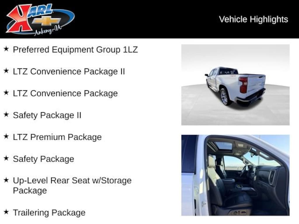 Used 2020 Chevrolet Silverado 1500 LTZ Truck Crew Cab