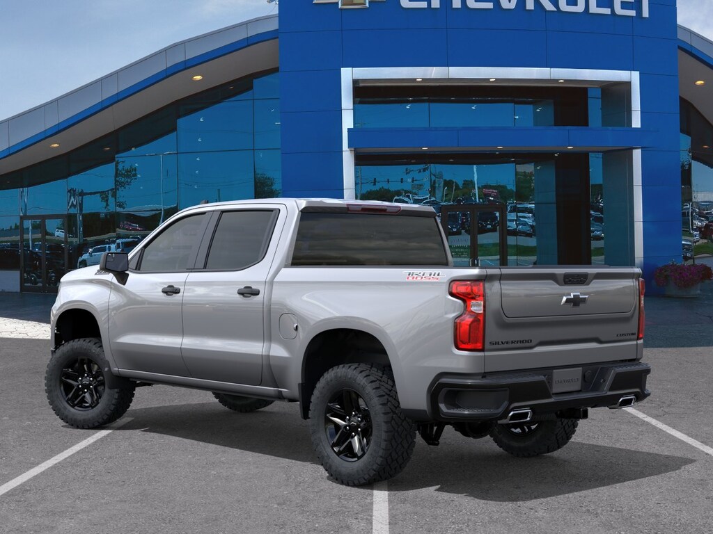 New 2026 Chevrolet Silverado 1500 Custom Trail Boss Truck Crew Cab