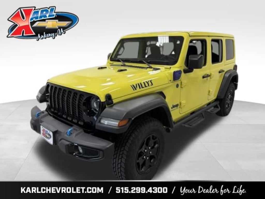 Used 2023 Jeep Wrangler 4xe 4x4 SUV