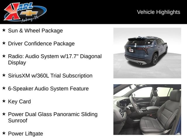2026 Chevrolet Traverse photo 3