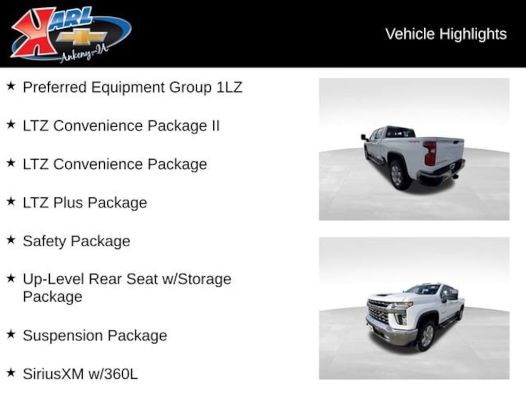 Used 2023 Chevrolet Silverado 2500 HD LTZ Truck Crew Cab