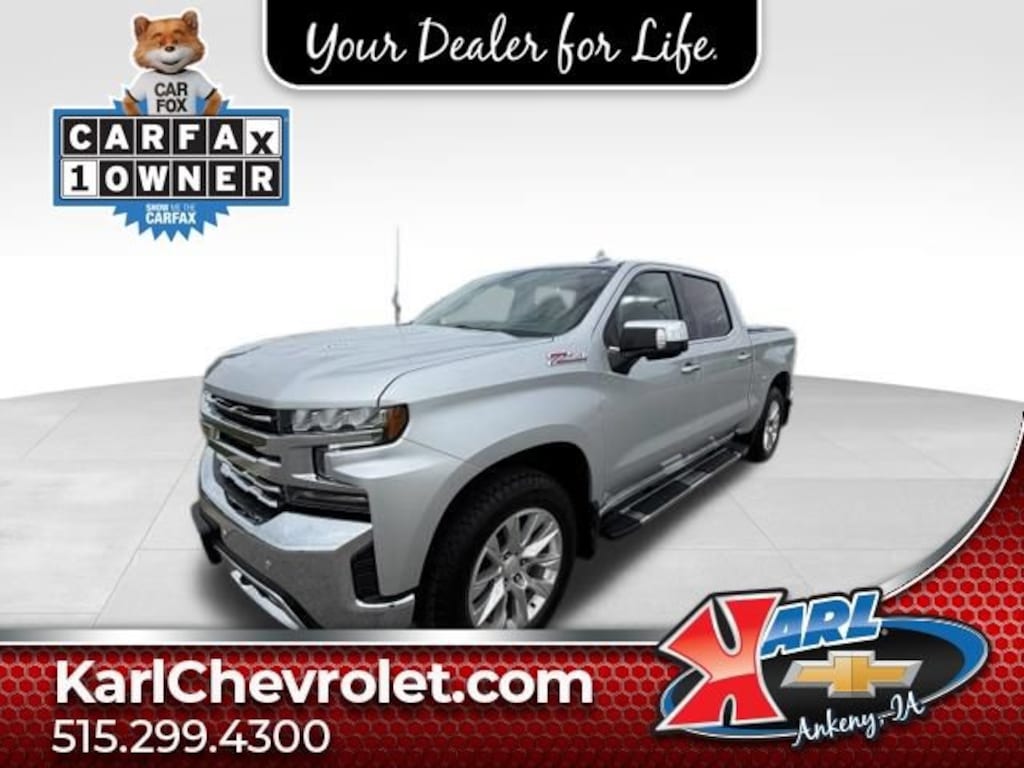 Used 2021 Chevrolet Silverado 1500 LTZ Truck Crew Cab