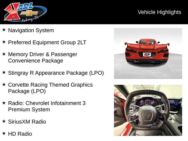 2022 Chevrolet Corvette Stingray 2LT photo 2