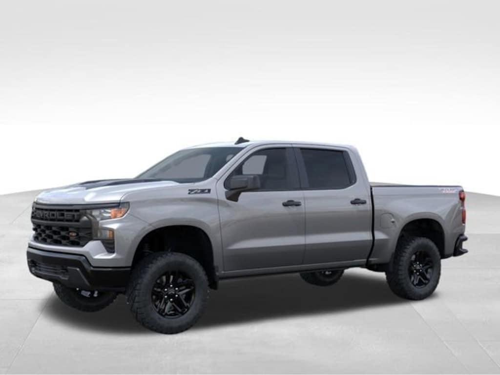 New 2026 Chevrolet Silverado 1500 Custom Trail Boss Truck Crew Cab