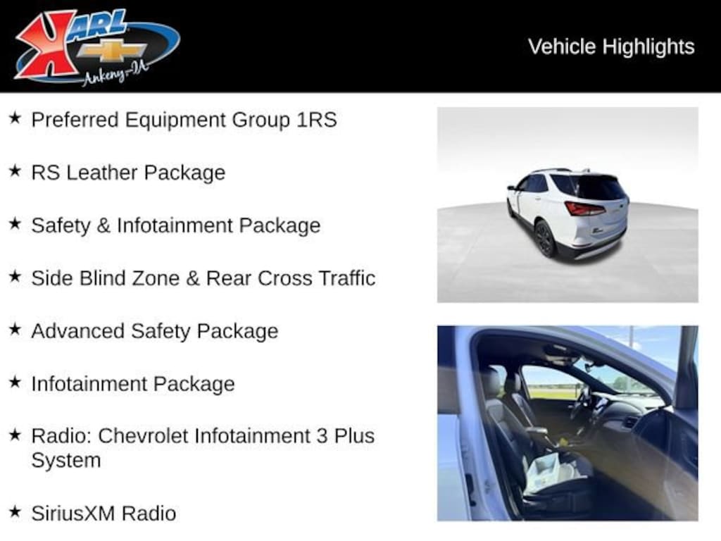Used 2023 Chevrolet Equinox RS SUV