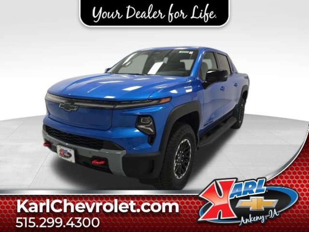New 2026 Chevrolet Silverado EV Trail Boss - Extended Range Truck Crew Cab