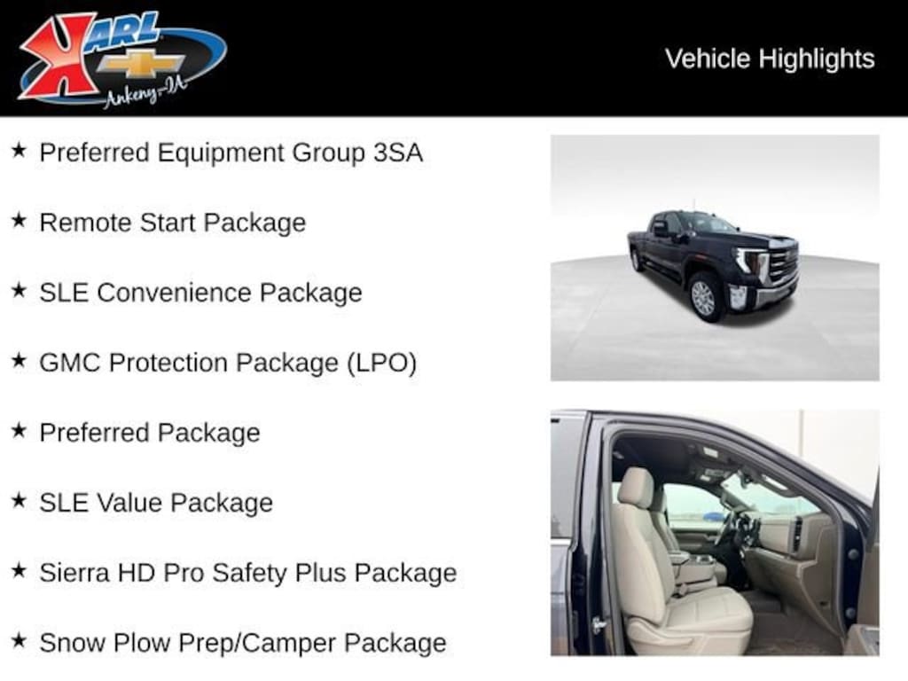 Used 2024 GMC Sierra 2500 HD SLE Truck Double Cab