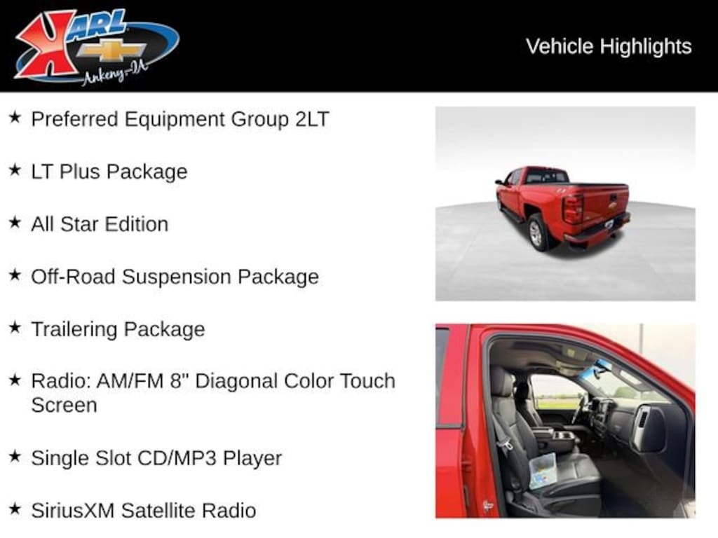 Used 2018 Chevrolet Silverado 1500 LT Truck Crew Cab