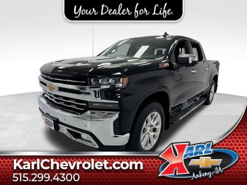 Used 2021 Chevrolet Silverado 1500 LTZ Truck Crew Cab