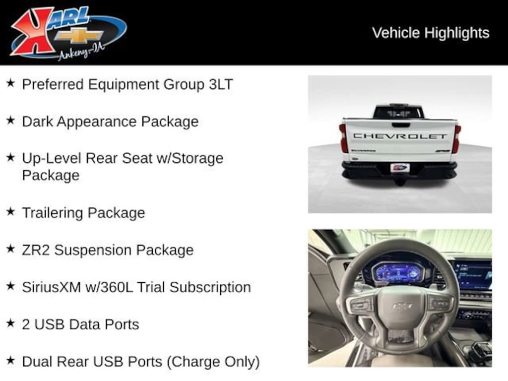 Used 2025 Chevrolet Silverado 1500 ZR2 Truck Crew Cab