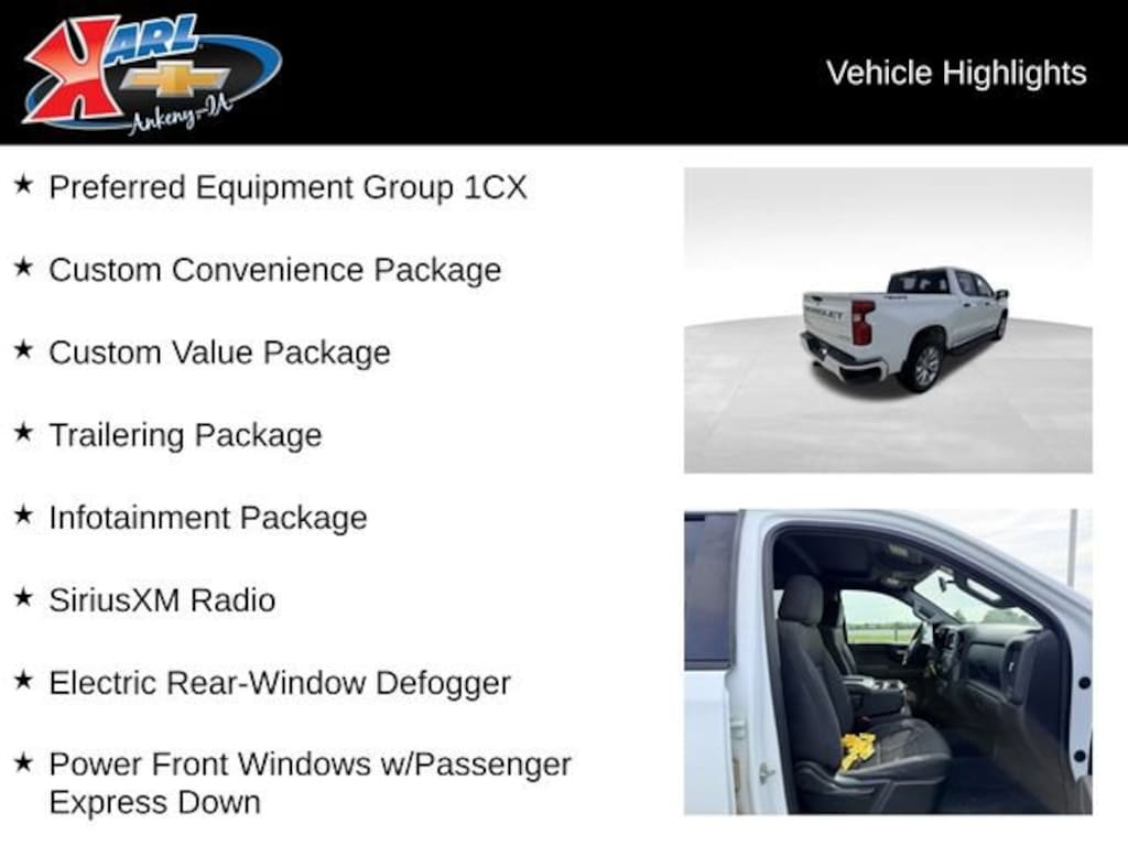 Used 2020 Chevrolet Silverado 1500 Custom Truck Crew Cab