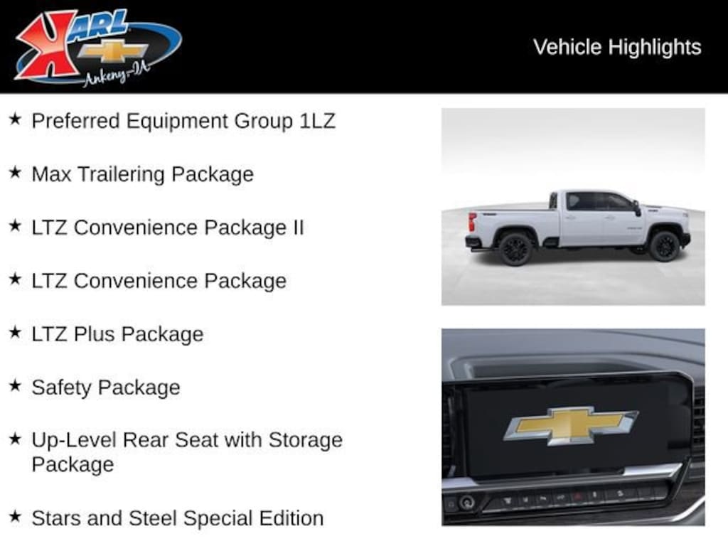 New 2026 Chevrolet Silverado 2500 HD LTZ Truck Crew Cab