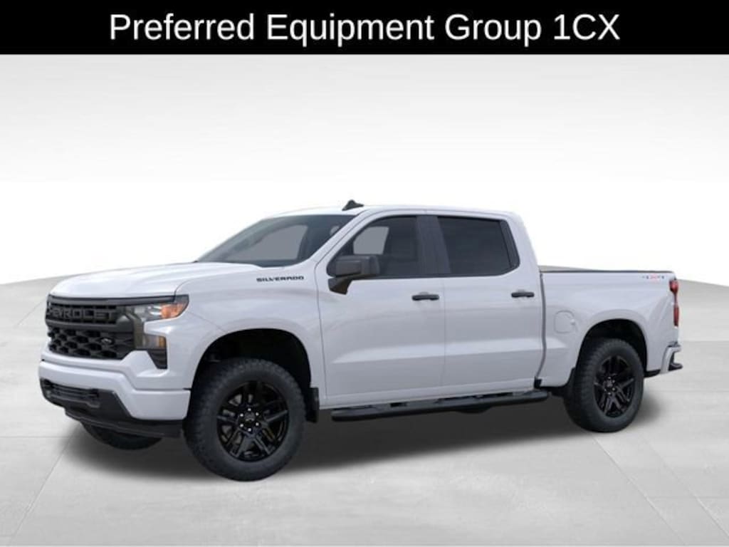 New 2026 Chevrolet Silverado 1500 Custom Truck Crew Cab