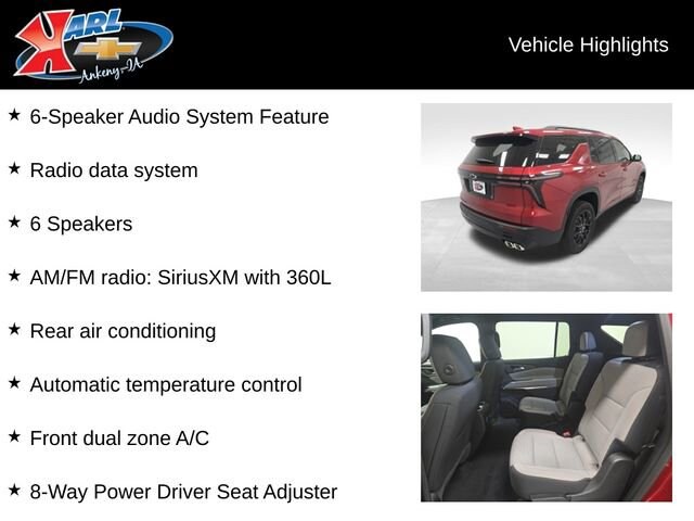 2026 Chevrolet Traverse photo 2