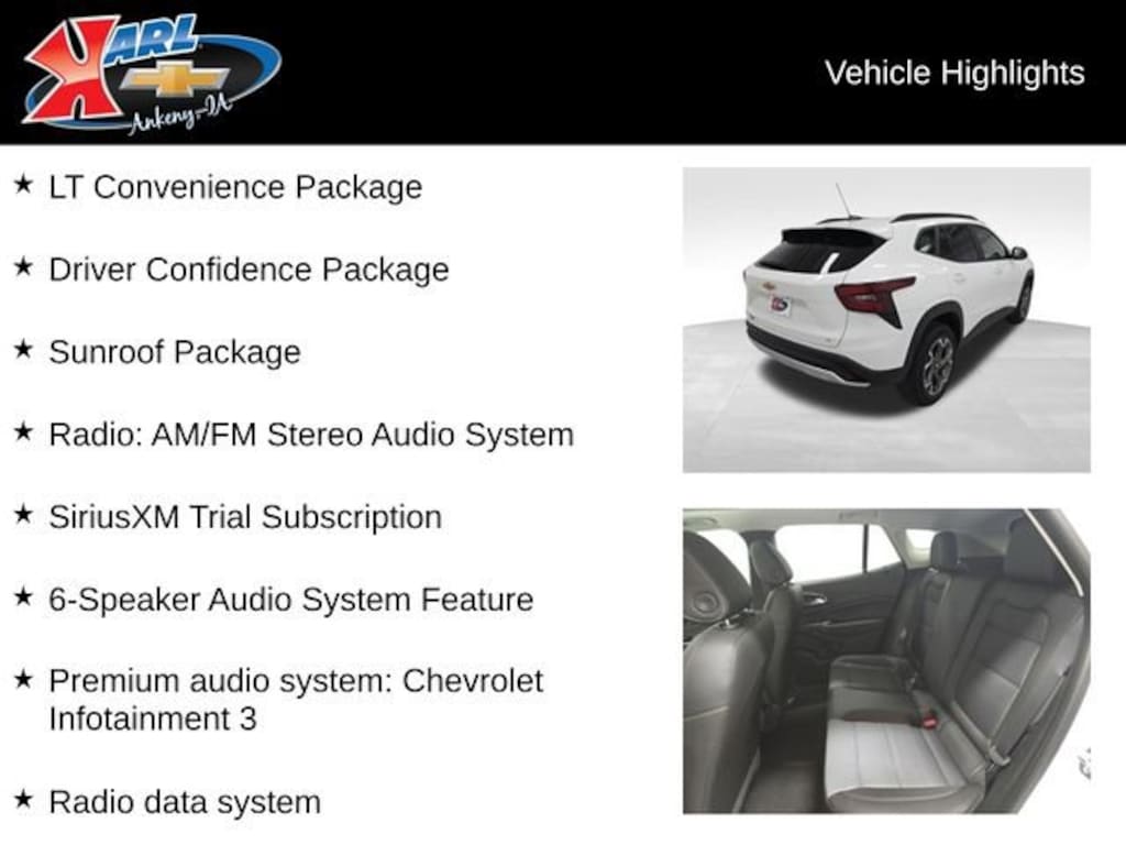 New 2026 Chevrolet Trax LT SUV