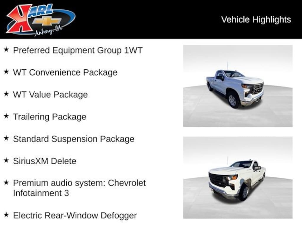 Used 2026 Chevrolet Silverado 1500 WT Truck Regular Cab