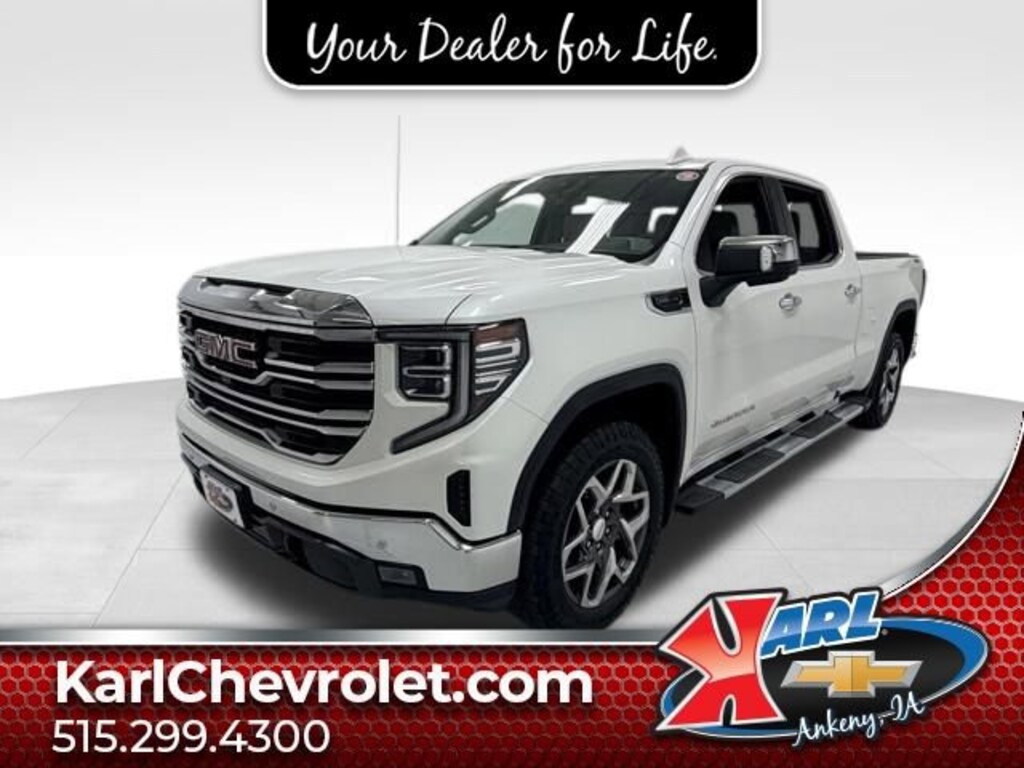 Used 2022 GMC Sierra 1500 SLT Truck Crew Cab