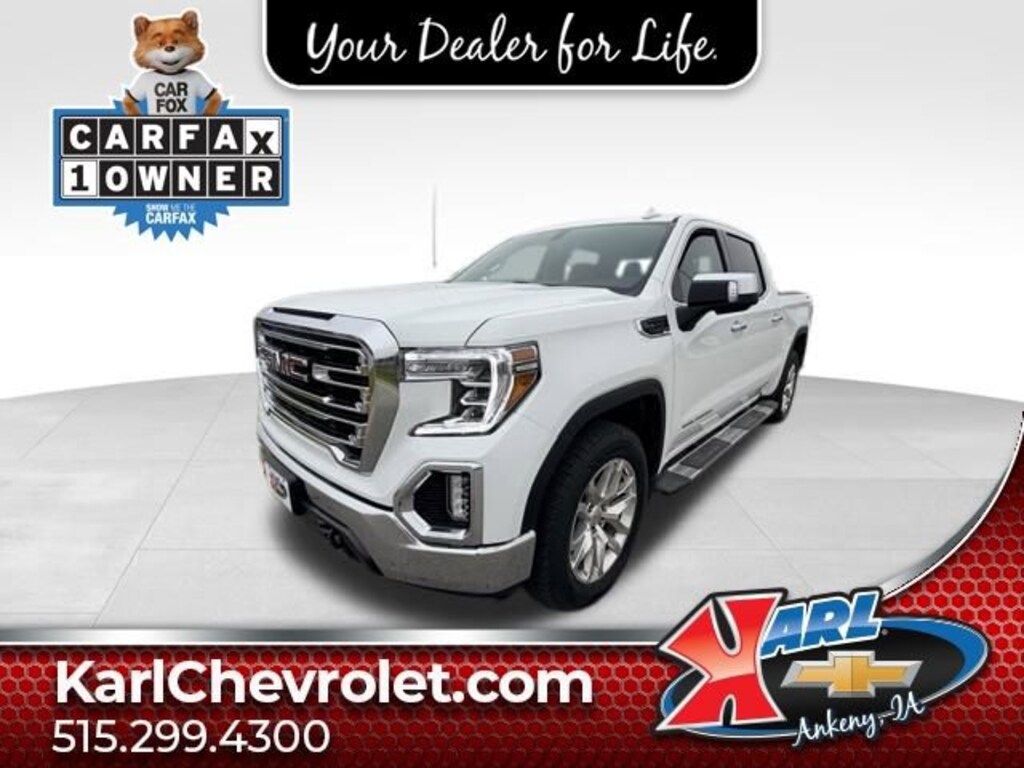 Used 2021 GMC Sierra 1500 SLT Truck Crew Cab