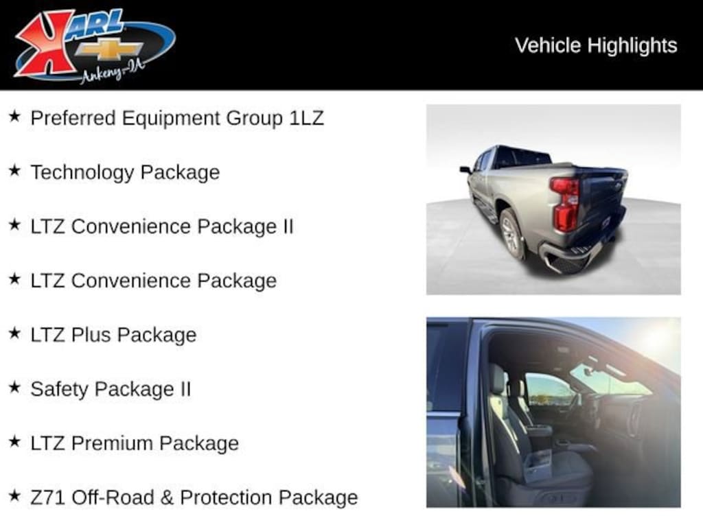 Used 2022 Chevrolet Silverado 1500 LTD LTZ Truck Crew Cab