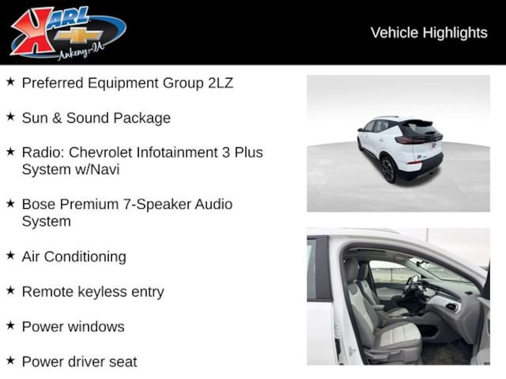 Used 2022 Chevrolet Bolt EUV Premier SUV