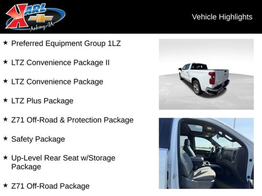 Used 2021 Chevrolet Silverado 1500 LTZ Truck Crew Cab